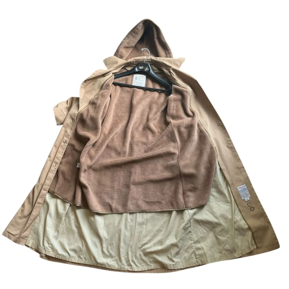 London Fog Classic Tan Maincoat Size 16M - Picture 10 of 11